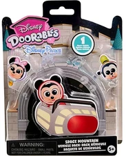 Doorables Disney Parks Space Mountain  Vehicle & Figure