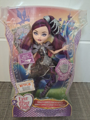 Ever After High Raven Queen Dragon Spiele Brandneu Originalverpackt Selten Mattel 2015
