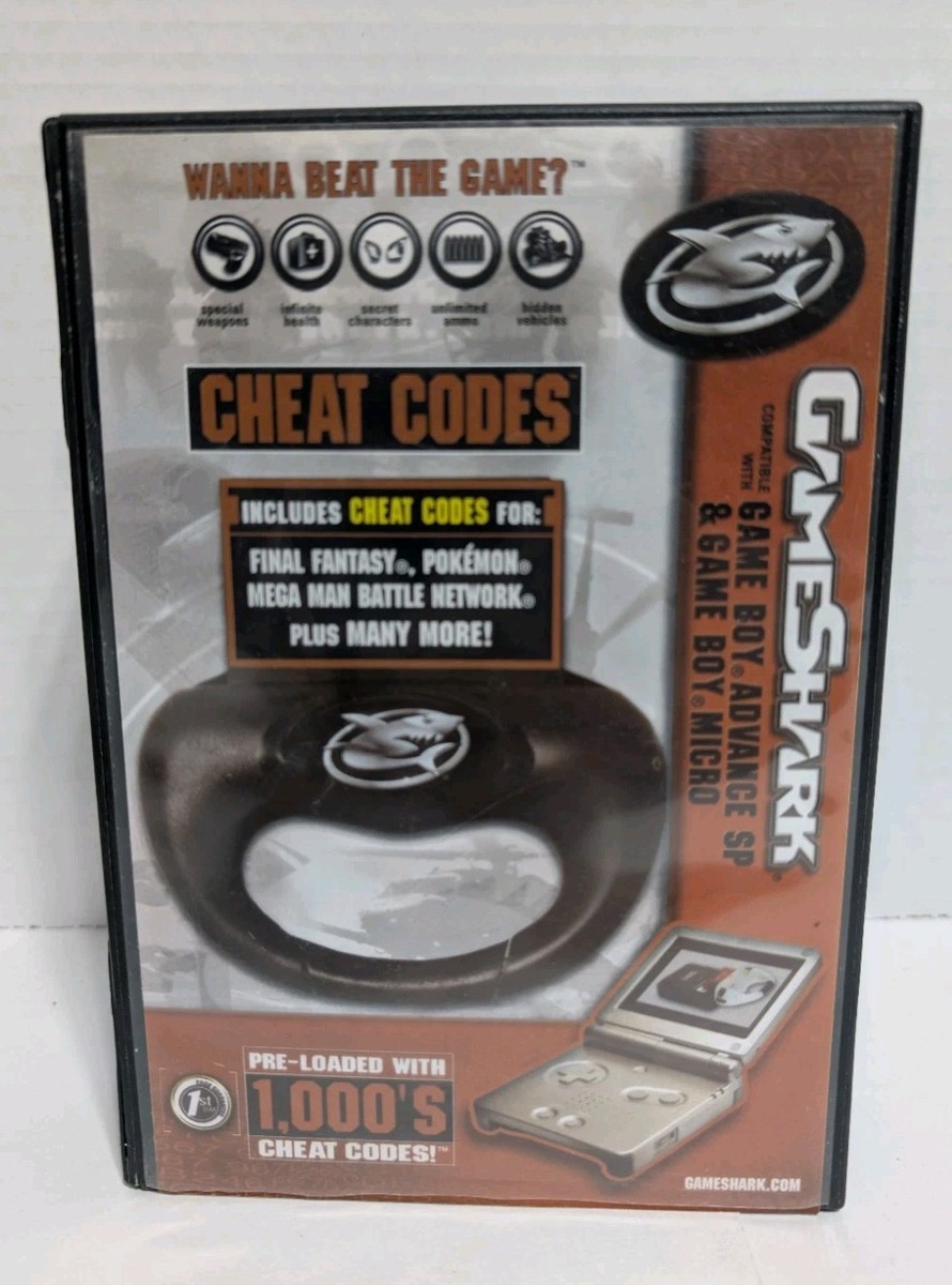 Gameshark for GBA SP Game Boy Advance Case ONLY!!