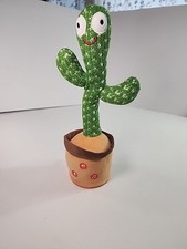 Tiktok Dancing Cactus Repeat Talking Plush Toy Singing Musical Toy for Babies