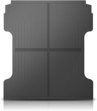 TPE Truck Bed Mat Cargo Liner Compatible with Chevy Silverado GMC Sierra 1500