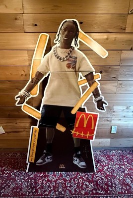 Travis Scott Cactus Jack x Mcdonalds ACTION FIGURE LIFE-SIZE
