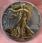1945 Liberty Walking Half Dollar 50C Philadelphia Uncertified US Coin