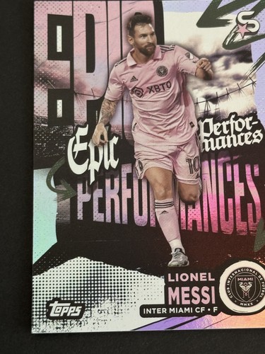 2024 Topps Mls Superstars - Epic Performances Lionel Messi #EP-10 - Picture 4 of 10