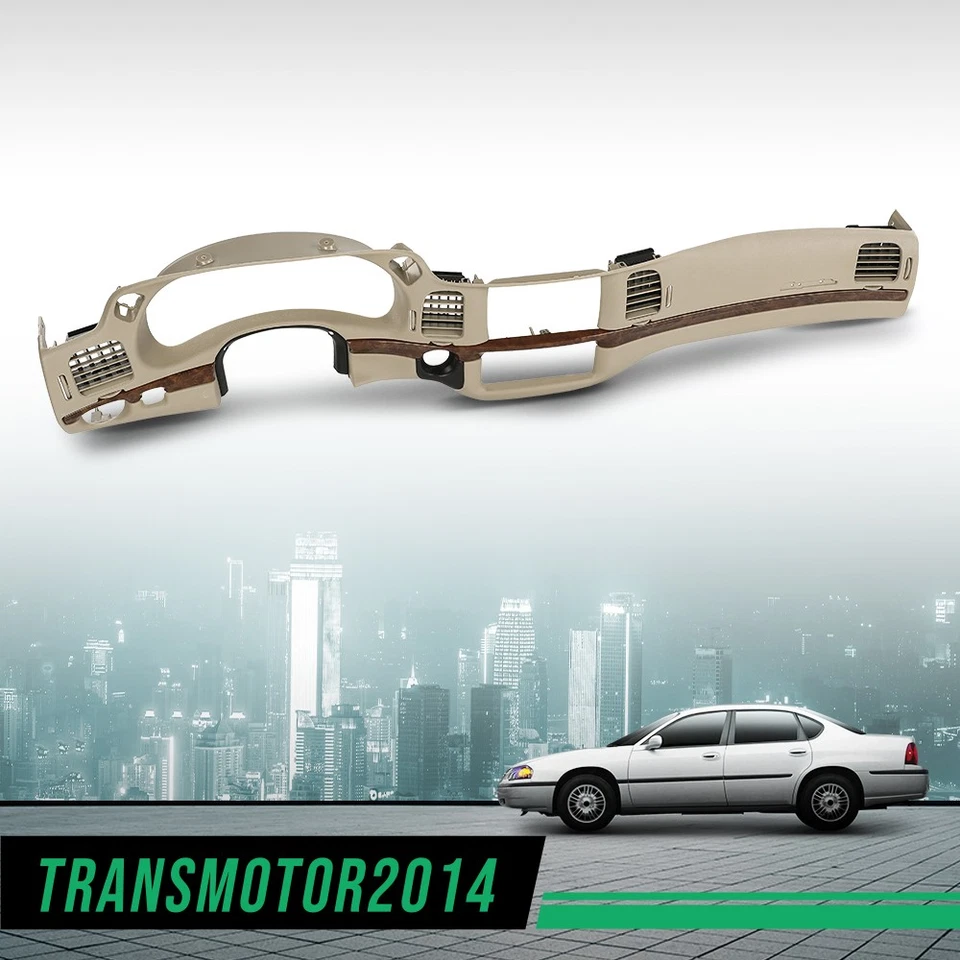 Fit For 2000-2005 Chevy Impala Dash Bezel Instrument Cluster Speedometer Trim Foto 2 de 4