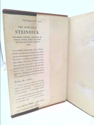 RARE 1947 FIRST EDITION FIRST STATE JOHN STEINBECK THE WAYWARD BUS... (1st Ed) - Picture 3 of 5