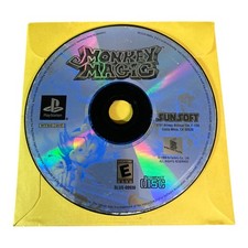 Sony PlayStation 1 PS1 Disc Only TESTED Monkey Magic 1999 CF S