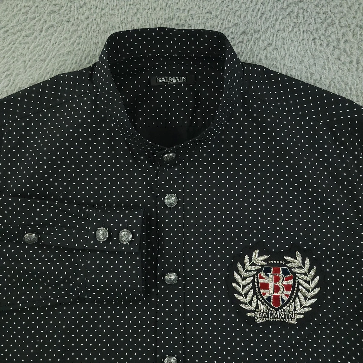 Balmain Casual Button-Down Shirts for Men for sale | eBay