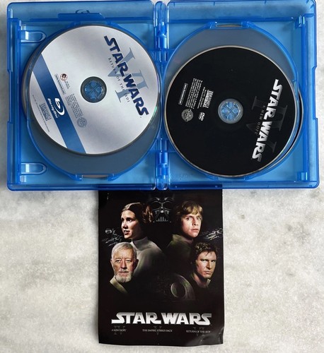 Star Wars Episodes I-VII (Blu-ray / DVD) A New Hope - The Force Awakens Some New - Picture 8 of 11