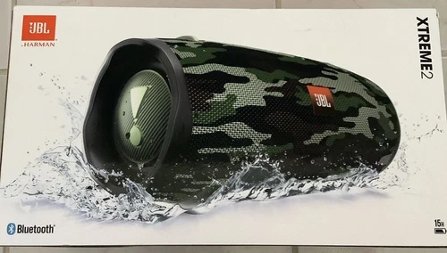 JBL Xtreme 2 JBLXTREME2SQUADAM Portable Bluetooth Waterproof Speaker-squad. New