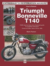 How To Restore Triumph Bonneville T140 Book750cc Twin British Motorcycle New