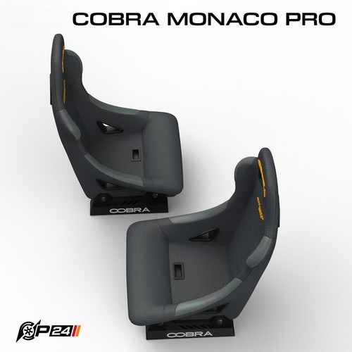 Asiento Cobra Monaco Pro Rally 1/18 para Otto Suntstar tamaño IXO para MCG RS2000 - Imagen 5 de 6