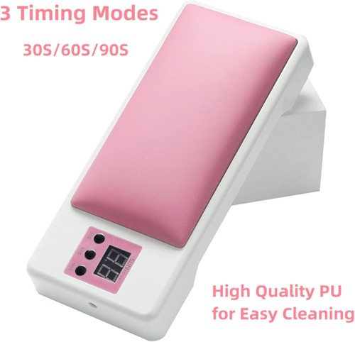 Foldable UV LED Nail Lamp Electric PU Hand Pillow Nail Dryer Machine 2 in 1 - Picture 3 of 7