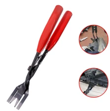 Car Headlight Lens Open Plier Push Down Pincers Rivet Removal Tool Buckle Plier 