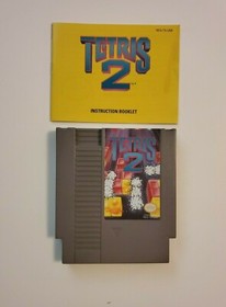 Tetris 2 (Nintendo Entertainment System, 1993) CIB COMPLETE NICE BOX NES Game