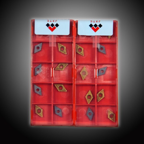 10pcs JXTC DCMT070204-HM JT4025 Carbide Inserts Suitable for cutting steel parts - Picture 1 of 5