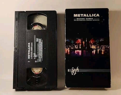 Metallica S&M Live with the San Francisco Orchestra VHS video tape 1999 VG - Bild 1 von 3