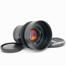   Sony E  Helios 44M  58mm F2 Amber Anamorphic Flare  Bokeh cine mod lens  