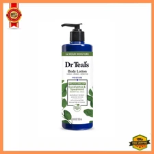 ( PACK OF 1 )Dr Teal's Body Lotion, Eucalyptus & Spearmint Essential Oils, 18 oz