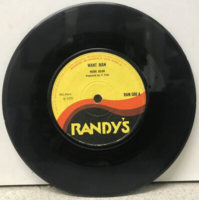 7'' WANT MAN Nora Dean UK Original RANDY'S RAN 508 - LISTEN  