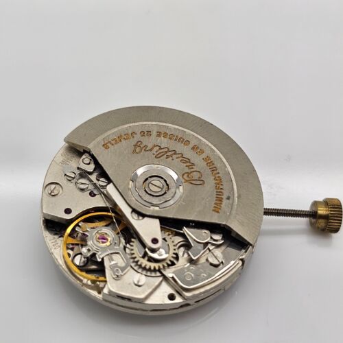 Vintage Breitling ETA Valjoux 7750, Automatic Chronograph Movement Navitimer 25J