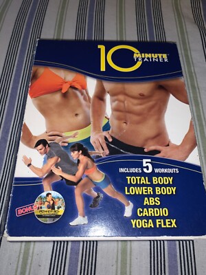 Beachbody 10 Minute Trainer Workout DVD Tony Horton Total Lower Abs Yoga