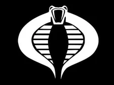 GI JOE COBRA HEAD Vinyl Decal Car Wall Window Sticker CHOOSE SIZE COLOR