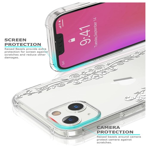 For Motorola Moto G 5G 2024 Slim Hybrid Image Design Back TPU Rubber Case Cover - Bild 6 von 48