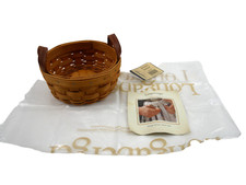 Longaberger 2004 Saffron Booking Basket NEW Made in USA