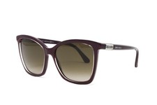 Jimmy Choo Women's Sunglasses Ali/S LHF Burgundy 56mm Brown Gradient Lens NEW 