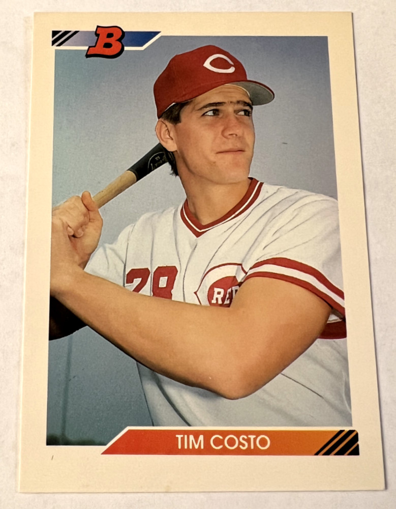 1992 Topps Bowman #489 Tim Costo Cincinnati Reds
