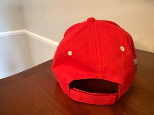 Cappello NASCAR New Dale Earnhardt Jr. Rosso Bianco Blu American Stars Regolabile Nuovo senza etichette - Foto 3 di 4