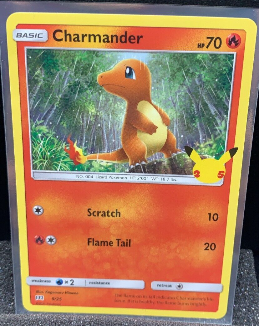 mcdonald's pokemon cards charmander MPCharmander 004/018 Holo | Promo e-Series Colorless Flame Tail (20) Weakness Water 2 Retreat Cost Charmander 9/25 Non Holo -