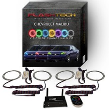 RGB Multi Color LED Halo kit with Wifi App for 04-07 Chevrolet Malibu Headlights