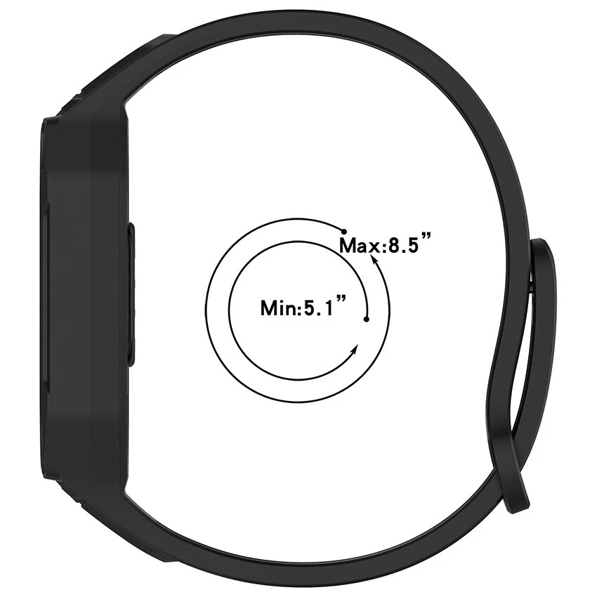 Pulsera de silicona de reemplazo para Mi Band 10NFC/10/9 cerámica edición especial Foto 4 de 4