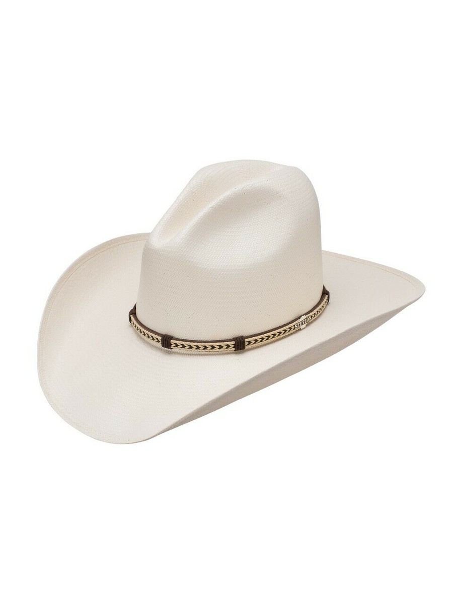 Stetson® Centennial 8X Straw Hat 4 1/2