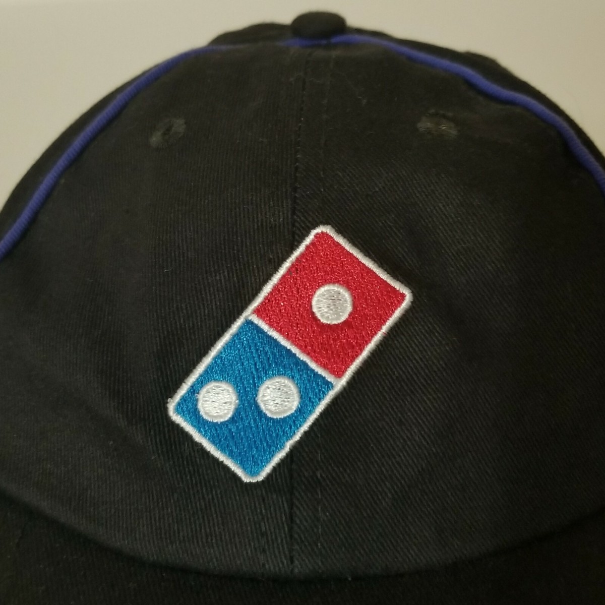 Domino's Pizza Uniform Gear Adjustable Black Cotton Regular