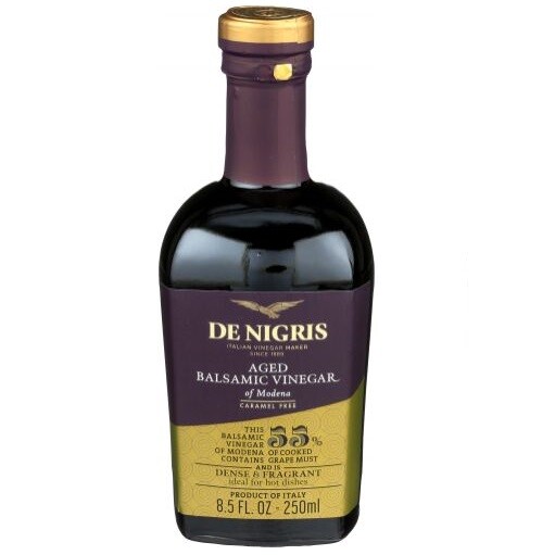 De Nigris Balsamic Vinegar of Modena Aged 8.5 Oz Exp 02/25 C18 C for