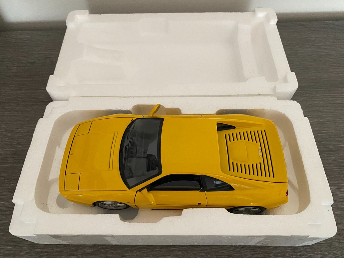 RARE Hot Wheels Elite 1:18 Ferrari F355 berlinetta yellow | eBay