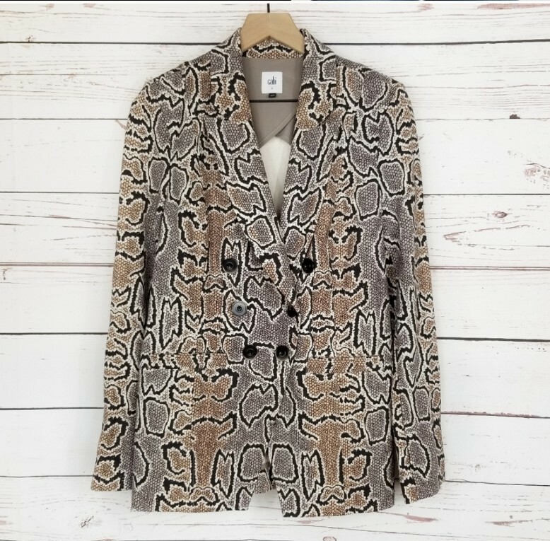 Cabi Python Blazer Style 3733 Size 8 - image 2