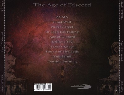 BAHNTIER AGE OF DISCORD NEW CD