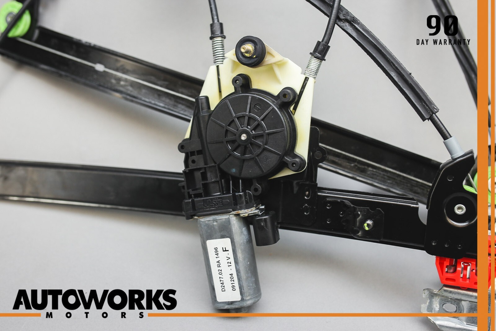 03-13 Maserati Quattroporte M139 Front Left Side Window Regulator Motor OEM