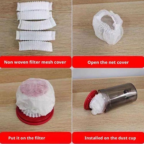 Disposable Vacuum Cleaner Filters General Purpose Handheld D9T9 H9Y9 U9Y7 D0P1 - Picture 5 of 11