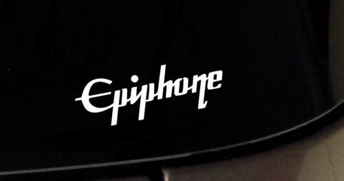 Autocollant autocollant vinyle vinyle Epiphone USA Les Paul pour voiture étui guitare ordinateur portable etc. - Photo 1 sur 2