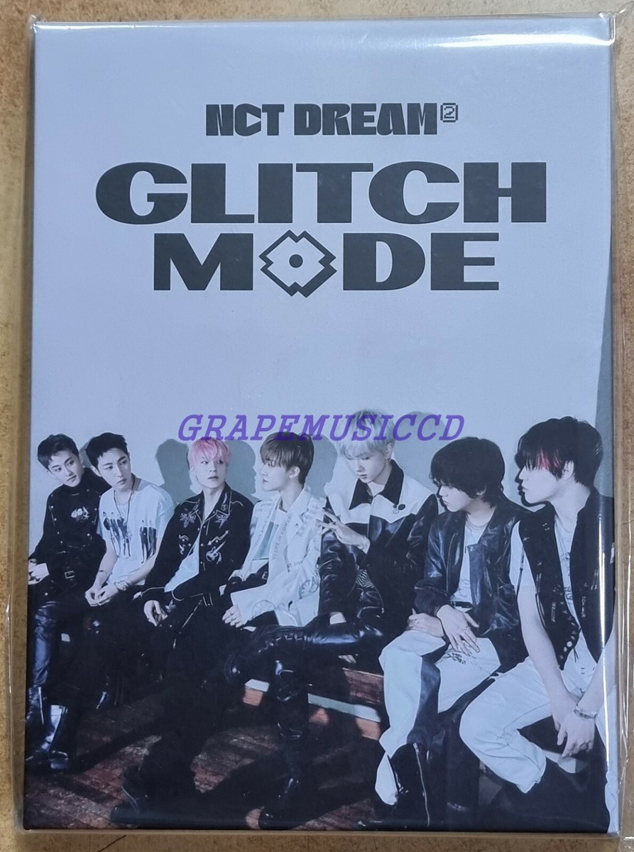 NCT DREAM Glitch Mode SMTOWN OFFICIAL MD GOODS HARD COVER POSTCARD
