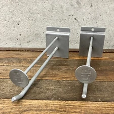 GT BMX Slat Wall Peg Hook Lot 2 Display SlatWall Retail POP Coin Stamp OG 1990s
