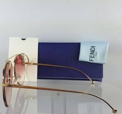 Brand New Authentic Fendi Ff 0286/S Sunglasses 0003X Gold  display picture 1