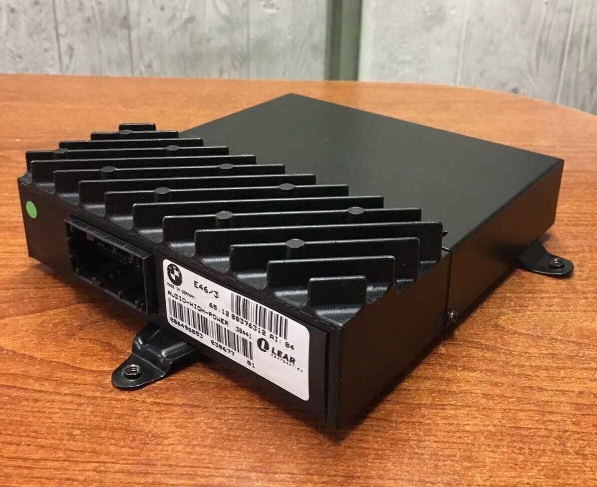 BMW 01-05 E46 3-Series LEAR Audio High Power Amplifier # 65.12