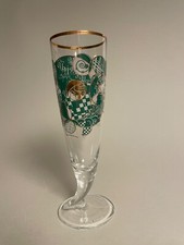 Ritzenhoff Bierglas, Hornglas Silvia Stappert, hergestellt für Eichbaum Ureich