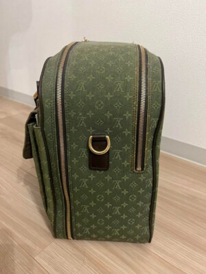 LOUIS VUITTON Monogram Travel Bag Vintage Green | eBay